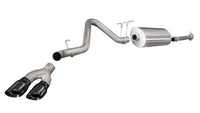 CORSA Performance Corsa 11-12 Chevrolet Silverado Crew Cab/Std. Bed 2500 6.0L V8 Black Sport Cat-Back Exhaust