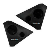 DS18 2015+ Polaris Slingshot Front Panel Enclosure Fits 2x 6.5in & 2x 3.8in Speakers (Not Included)