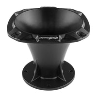 DS18 2in Bolt-On Throat 35 Degree 4.84in Depth Black Aluminum