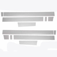 Putco 99-10 Ford SuperDuty Ext Cab 8ft Long Box - 6.25in Wide - 12pcs SS Rocker Panels