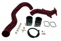 Wehrli 01-04 Chevrolet 6.6L LB7 Duramax 3in Y-Bridge Kit - Bengal Silver