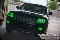 ORACLE Lighting Oracle Jeep Grand Cherokee 11-13 Halo Kit - ColorSHIFT w/ Simple Controller