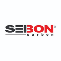 Seibon 08-12 Mitsubishi Lancer Evo X Shaved Emblem Carbon Fiber Front Grill does not fit MR model