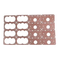 Edelbrock VRS-4150 Race & Performance Carburetor Metering Block & Fuel Bowl Gaskets - Bulk