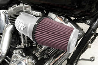 K&N Engineering K&N 17-18 Harley-Davidson Touring Models Performance Air Intake System Silver