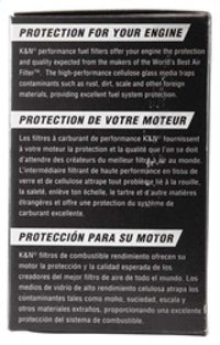 K&N Engineering K&N Fuel Filter 84-89 Nissan 300ZX, 00-04 Nissan Xterra. 95-97 Nissan 200SX