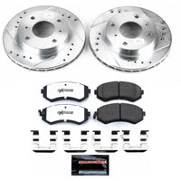 PowerStop Power Stop 89-96 Nissan 240SX Front Z26 Street Warrior Brake Kit