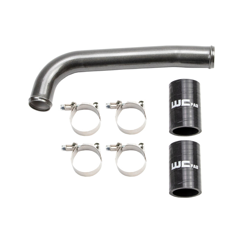 Wehrli 01-05 Chevrolet 6.6L LB7/LLY Duramax Upper Coolant Pipe - Bengal Grey