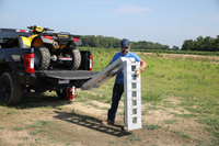 GEN-Y Hitch Gen-Y Heavy-Duty 8ft Aluminum Foldable Loading Ramps 15in x 96in 3K Capacity Per Ramp - Pair