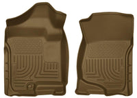 Husky Liners 07-14 Cadillac Escalade ESV/EXT Weatherbeater Tan Front Floor Liners