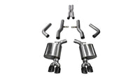 CORSA Performance Corsa 2017-2023 Dodge Challenger 5.7L V8 Xtreme Cat-Back Dual Rear Exit w/3.5in Black Tips