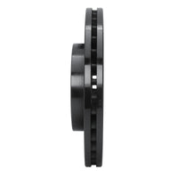 R1 Concepts R1 92-98 Lexus SC300 Front Right Drilled & Slotted Black Brake Rotor