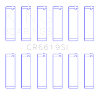 King Engine Bearings Ford V6 (Size +0.50mm) Connecting Rod Bearing Set