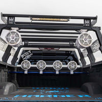 DS18 Tower Speakers 6.5in 100 Watts RMS w/ RGB LED Lights White