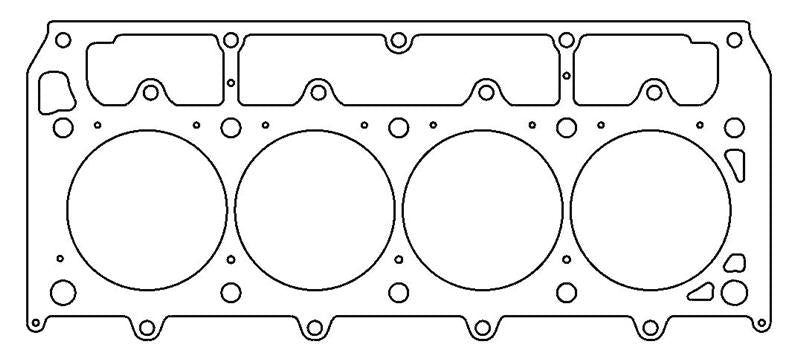 Cometic Gasket Cometic GM LSX McLaren 4.125in Bore .040 inch MLS Head Gasket - Left