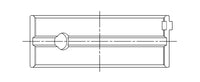 ACL Suzuki 4 1324cc G13A/BA .50 Oversize Main Bearing Set