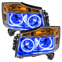 ORACLE Lighting Oracle Nissan Titan 04-07 Halo Kit - ColorSHIFT w/ Simple Controller