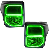 ORACLE Lighting Oracle 11-16 Ford F250/350 LED HL - Black - ColorSHIFT