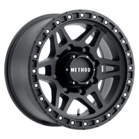 Method Wheels Method MR312 18x9 +18mm Offset 8x6.5 130.81mm CB Matte Black Wheel