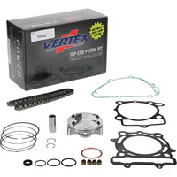 Vertex Pistons Vertex Piston 15-16 Kawasaki KX 250 F 250cc Forged Replica Top-End Piston Kit 13.8:1 Comp.