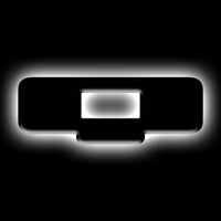 ORACLE Lighting Universal Illuminated LED Letter Badges - Matte Blk Surface Finish - Q