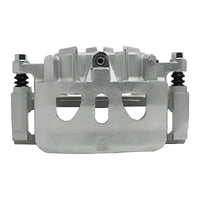 DFC 13-19 Ford Police Interceptor Utility Front-L Silver Zinc Coated Premium Caliper