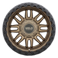 Weld Off-Road Swift 17x9in - 8x180 BP - ET-12 - 124.3mm CB - Satin Bronze Wheel & Black Ring
