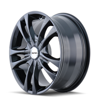 Touren 3222 TR22 16x7 / 4x100/114.3 BP / 40mm Offset / 67.1mm Hub Gloss Black Wheel