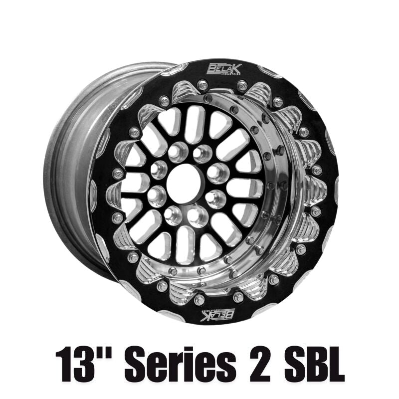 Belak Wheels Belak 13x10 / 5in BS / 5x114.3 BP / High Pad / Series 2 Wheel - Non-Beadlock