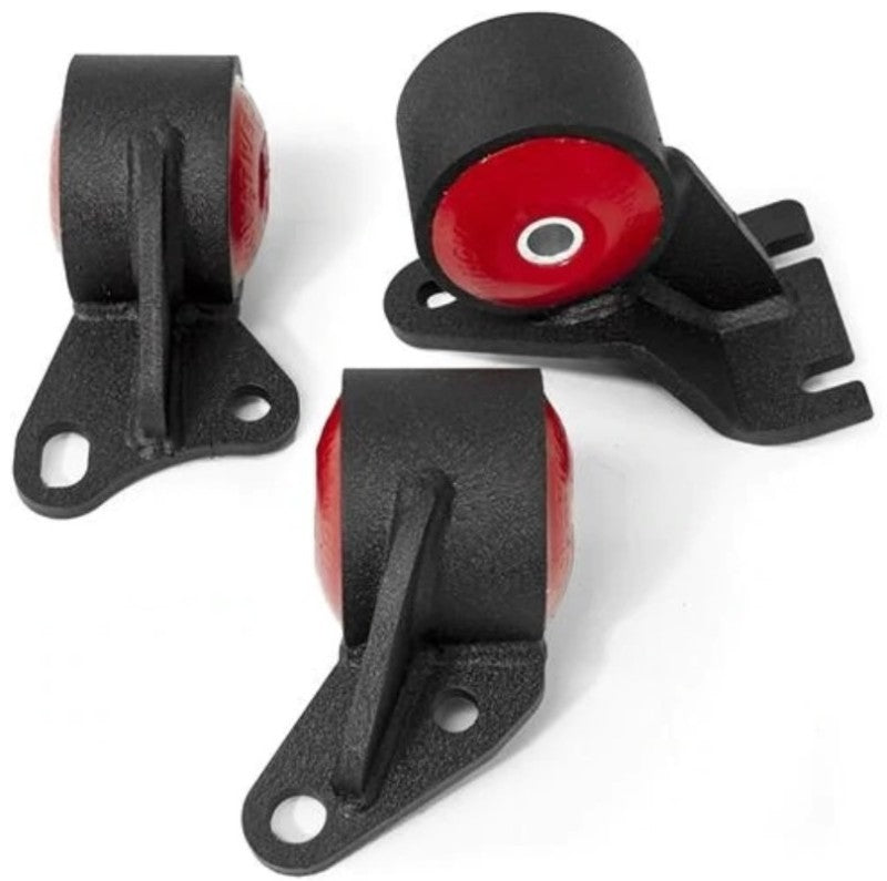 Innovative Mounts Innovative 88-91 Civic D-Series Black Steel Mounts 75A Bushings (Cable)