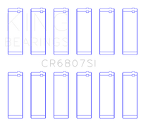 King Engine Bearings Ford V6 Triton/Ohv (Od+.002in) (Size +0.50mm) Connecting Rod Bearing Set