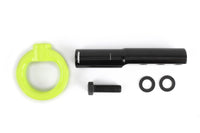Perrin Performance PERRIN 17-21 Honda Civic Si/Type R/Touring/Hatchback Tow Hook Kit Front - Neon Yellow