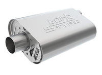 Borla CrateMuffler Ford Coyote 2.5 inch Offset/Offset 12in x 6in x 10.34in S-Type Oval Muffler