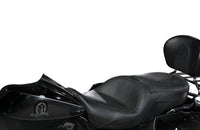 Mustang Motorcycle Mustang 97-07 Harley Road King, 06-07 Street Glide, 00-05 Eagle Sport Touring 1PC Seat - Black