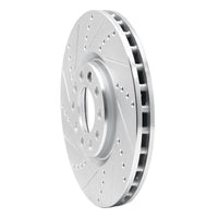 R1 Concepts R1 13-23 Chrysler 200 Front Left Drilled & Slotted Silver Brake Rotor