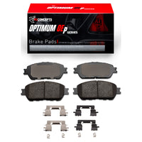 R1 Concepts R1 04-10 Toyota Camry Front Optimum OE Brake Pads & Hardware Kit