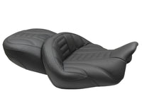 Mustang Motorcycle Mustang 15-21 Harley Freewheeler Super Touring Deluxe 1PC Seat - Black