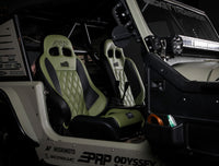 PRP Seats PRP 03-06 Jeep Wrangler TJ Enduro Elite Suspension Seat Crawl Edition - Black (Pair)