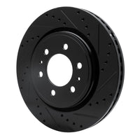 R1 Concepts R1 07-21 Ford Expedition Front Right Drilled & Slotted Black Brake Rotor