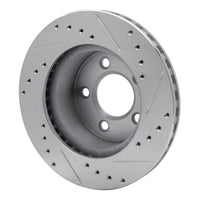 R1 Concepts R1 91-94 Ford Crown Victoria Front Left Drilled & Slotted Silver Brake Rotor