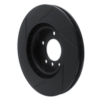 R1 Concepts R1 95-02 BMW M3 Left Front Slotted Black Brake Rotor