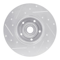 R1 Concepts R1 79-85 Volkswagen Type 2 Front Right Drilled & Slotted Silver Brake Rotor