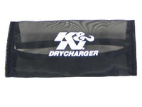 K&N Engineering K&N Drycharger Wrap Black 7.125in W 7.125in L
