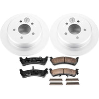 PowerStop Power Stop 95-01 Ford Explorer Rear Z17 Evolution Geomet Coated Brake Kit