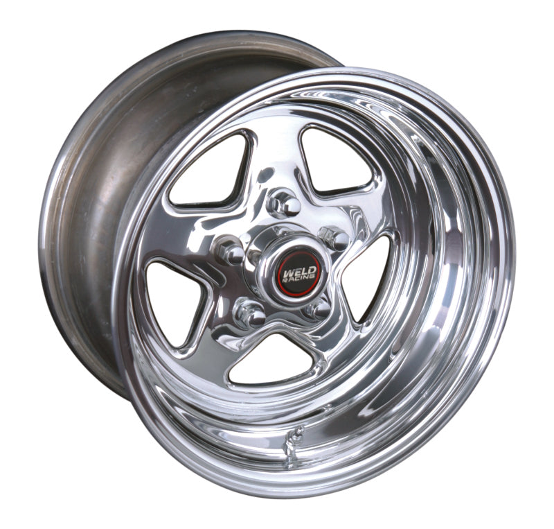 Weld ProStar 15x8 / 5x4.5 BP / 6.5in. BS Polished Wheel - Non-Beadlock