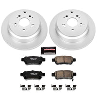 PowerStop Power Stop 05-10 Honda Odyssey Rear Z17 Evolution Geomet Coated Brake Kit