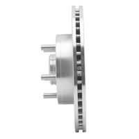 R1 Concepts R1 82-87 Volvo 740 Front Left Drilled & Slotted Silver Brake Rotor