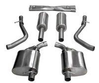 CORSA Performance Corsa 2015-2023 Dodge Challenger 3.6L 2.5in Cat-Back Dual Rear Exit (re-uses stock exhaust bezel)