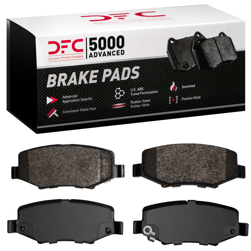 DFC 07-18 Dodge Nitro Rear 5000 Advanced Semi Metallic Brake Pads