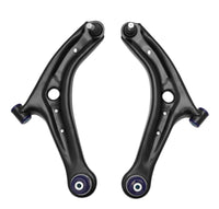 SuperPro 13-17 Ford Fiesta Complete Front Lower Control Arm Kit (Caster Increase)